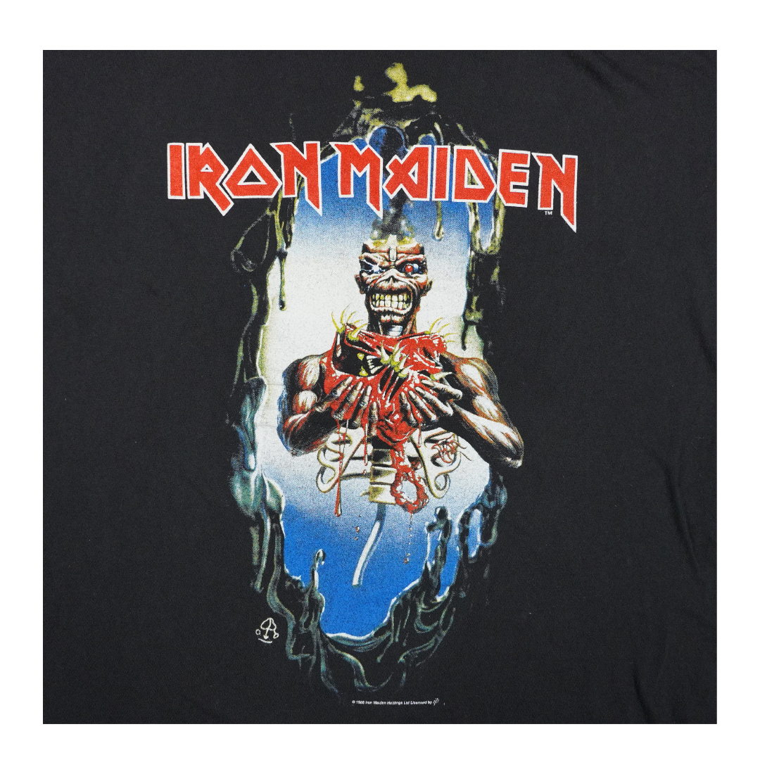 1990s Iron Maiden A Real Dead One Tee