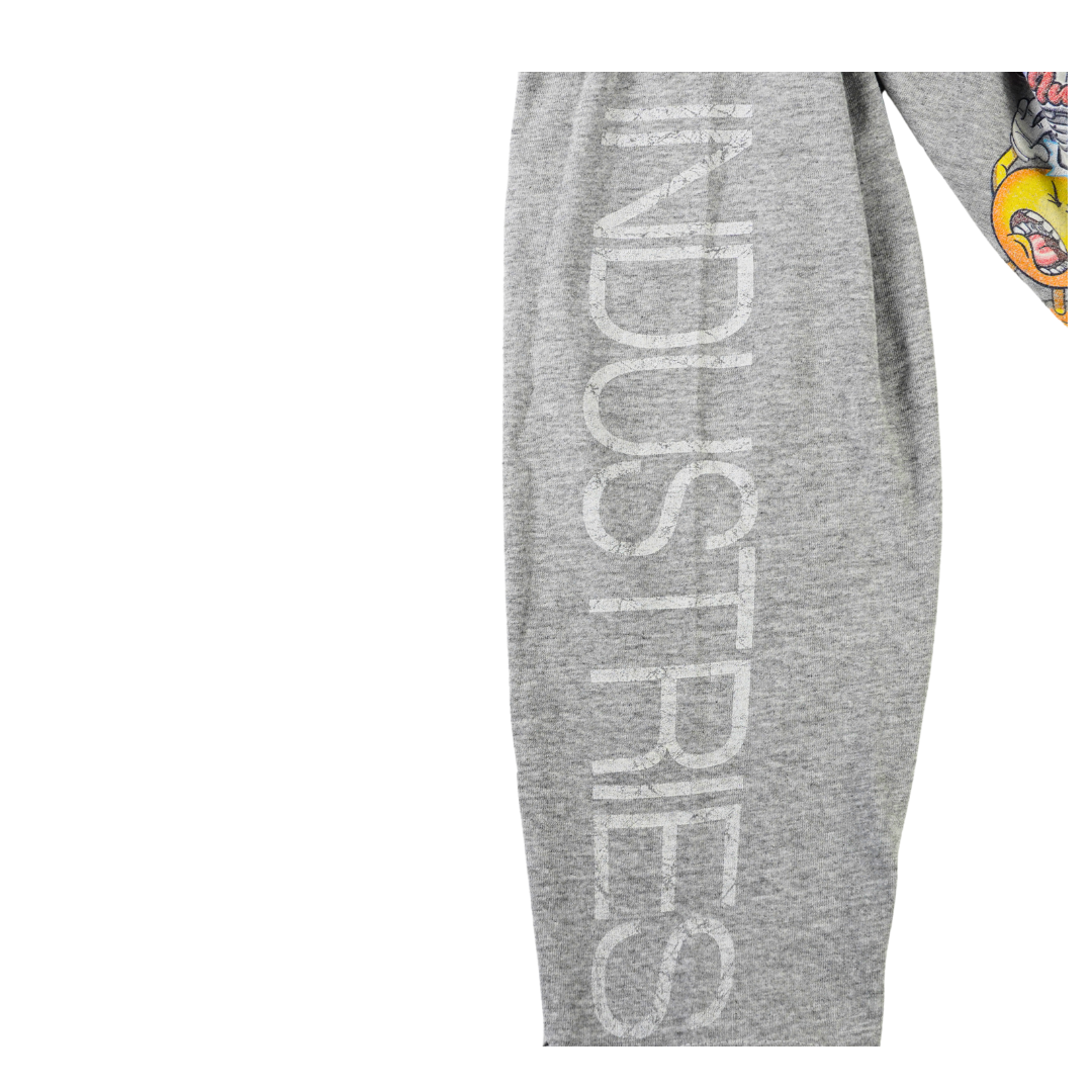 1999 World Industries Blue & Flame Long Sleeve Tee