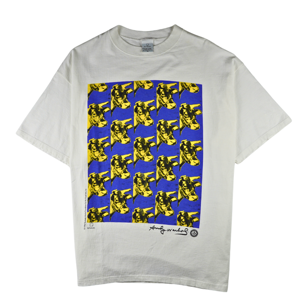 1996 Andy Warhol Cow Artwork Tee