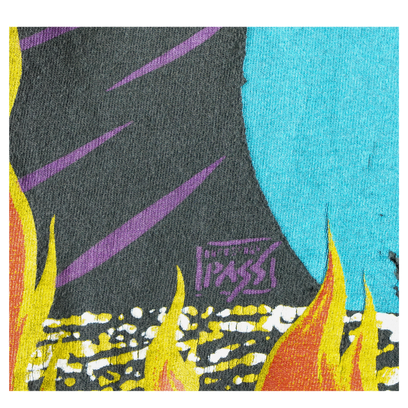 1990s The Doors Backstage Pass All Over Print Fire Tee