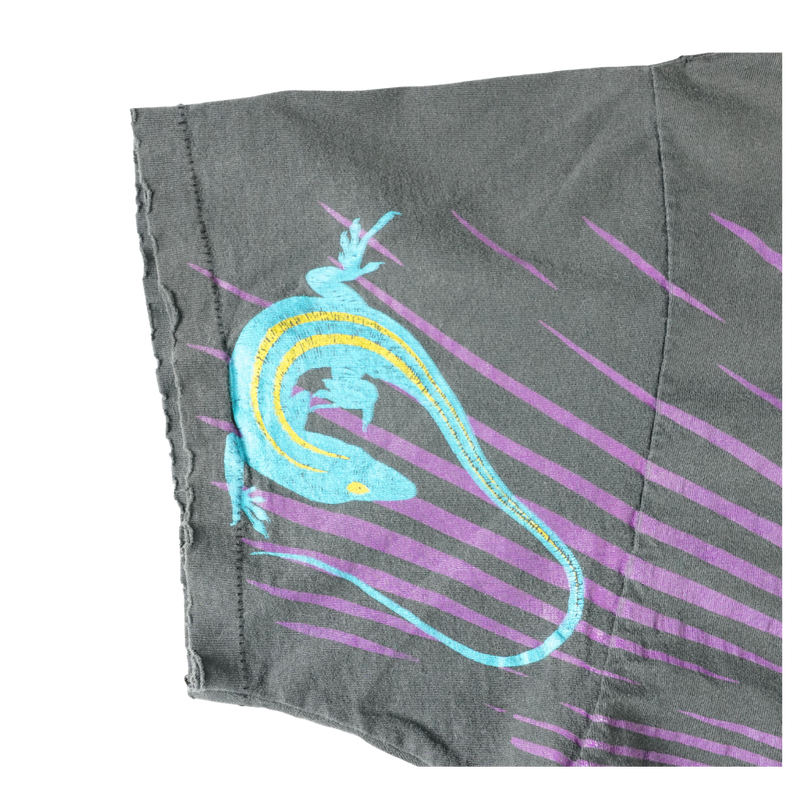 1990s The Doors Backstage Pass All Over Print Fire Tee