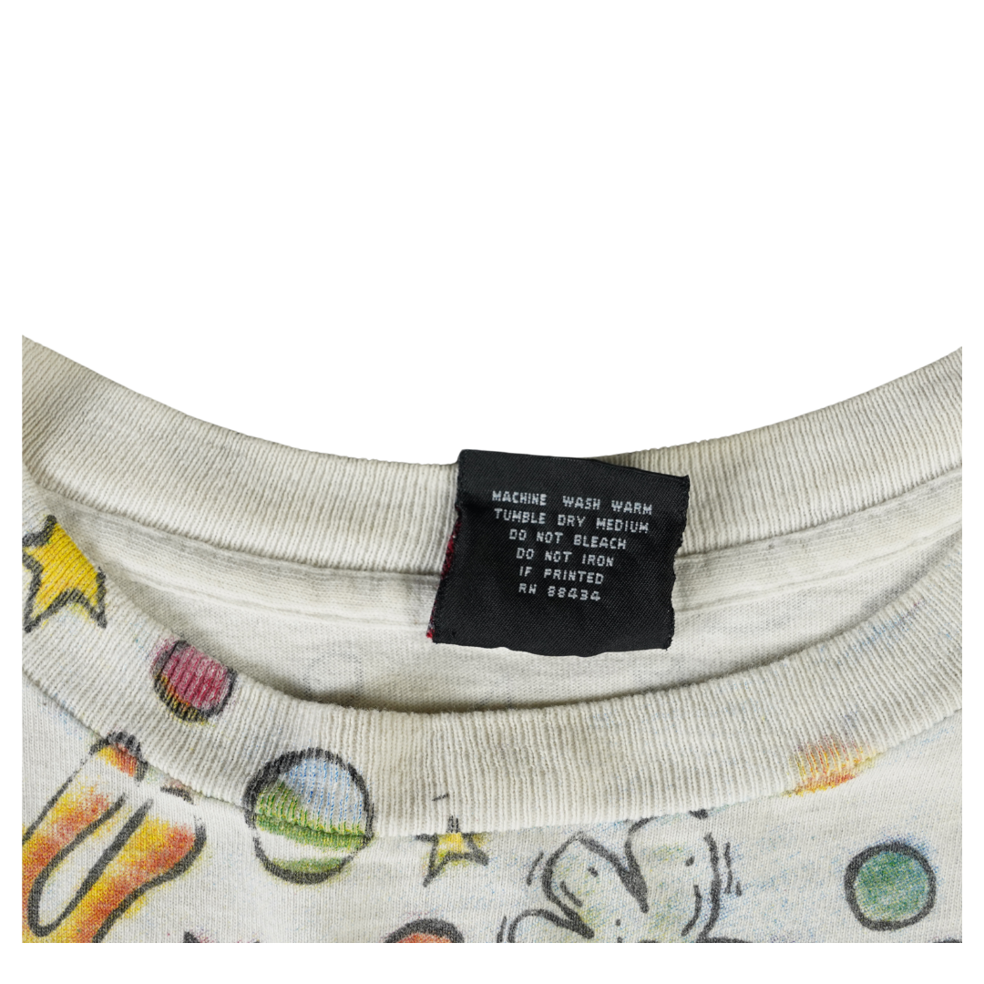1990s Aerosmith Joey Mars All Over Print AOP Tee
