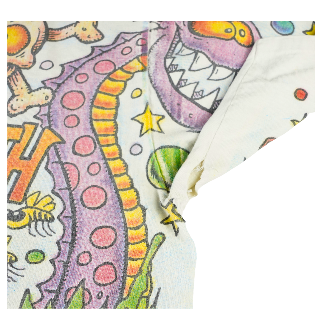 1990s Aerosmith Joey Mars All Over Print AOP Tee