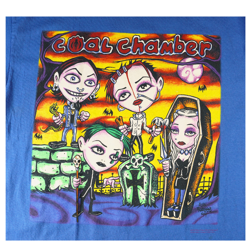 1999 Coal Chamber Alan Forbes Artwork Tee