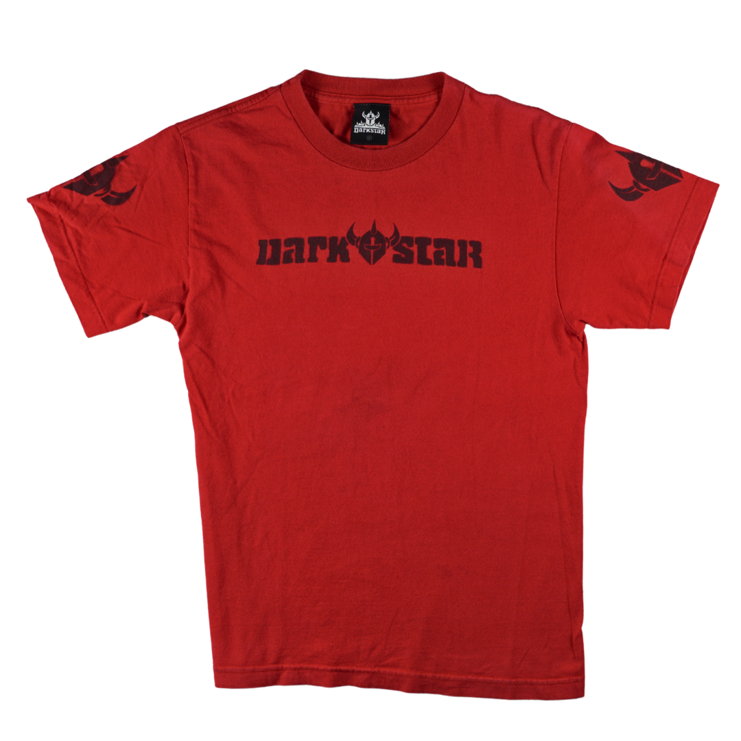 2000s Darkstar Logo Red Skate Tee