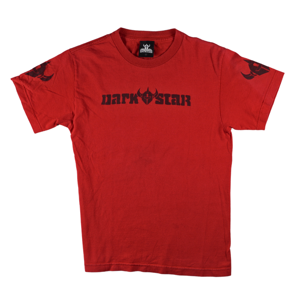 2000s Darkstar Logo Red Skate Tee