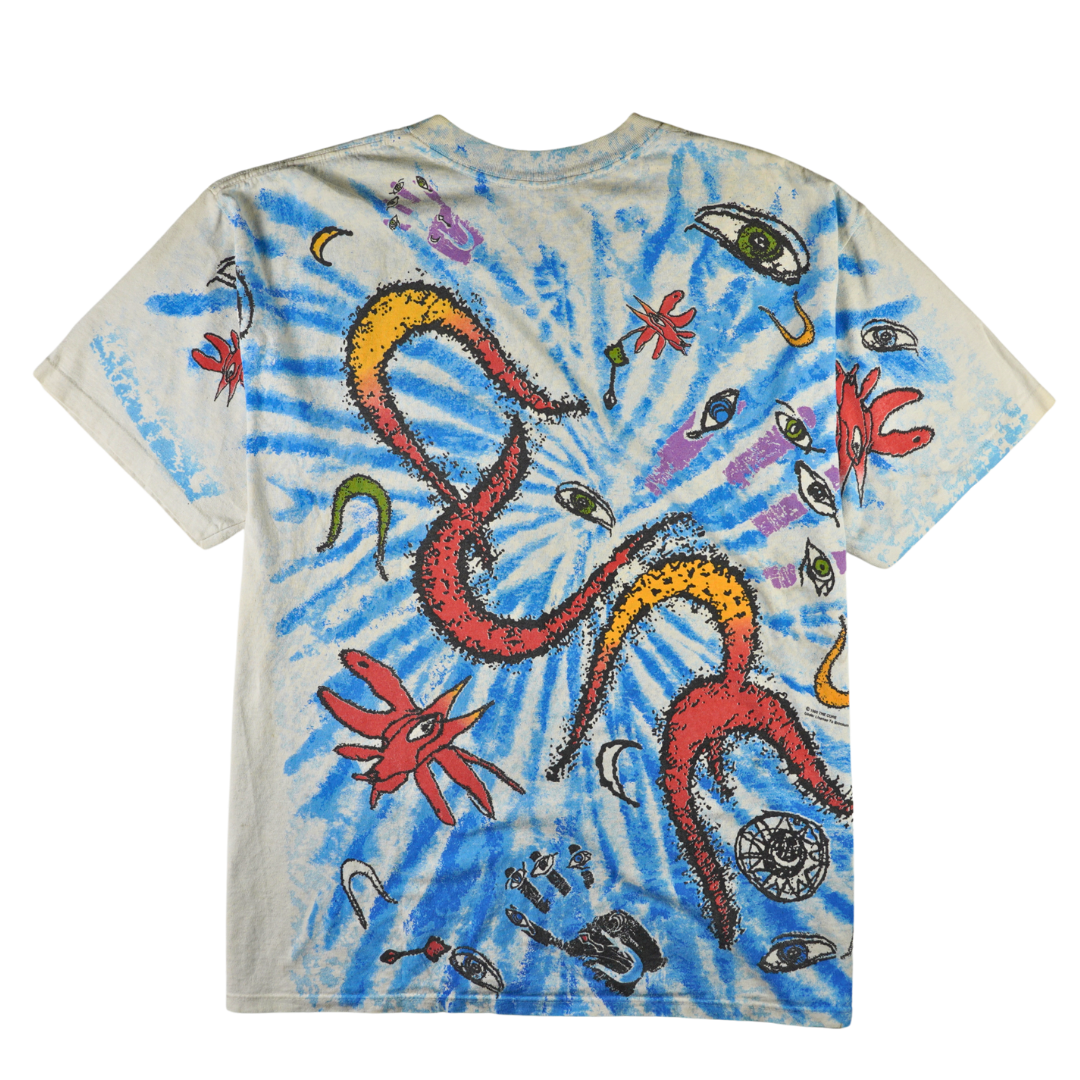 1992 The Cure Wild Oats Abstract Psychedelic Tee