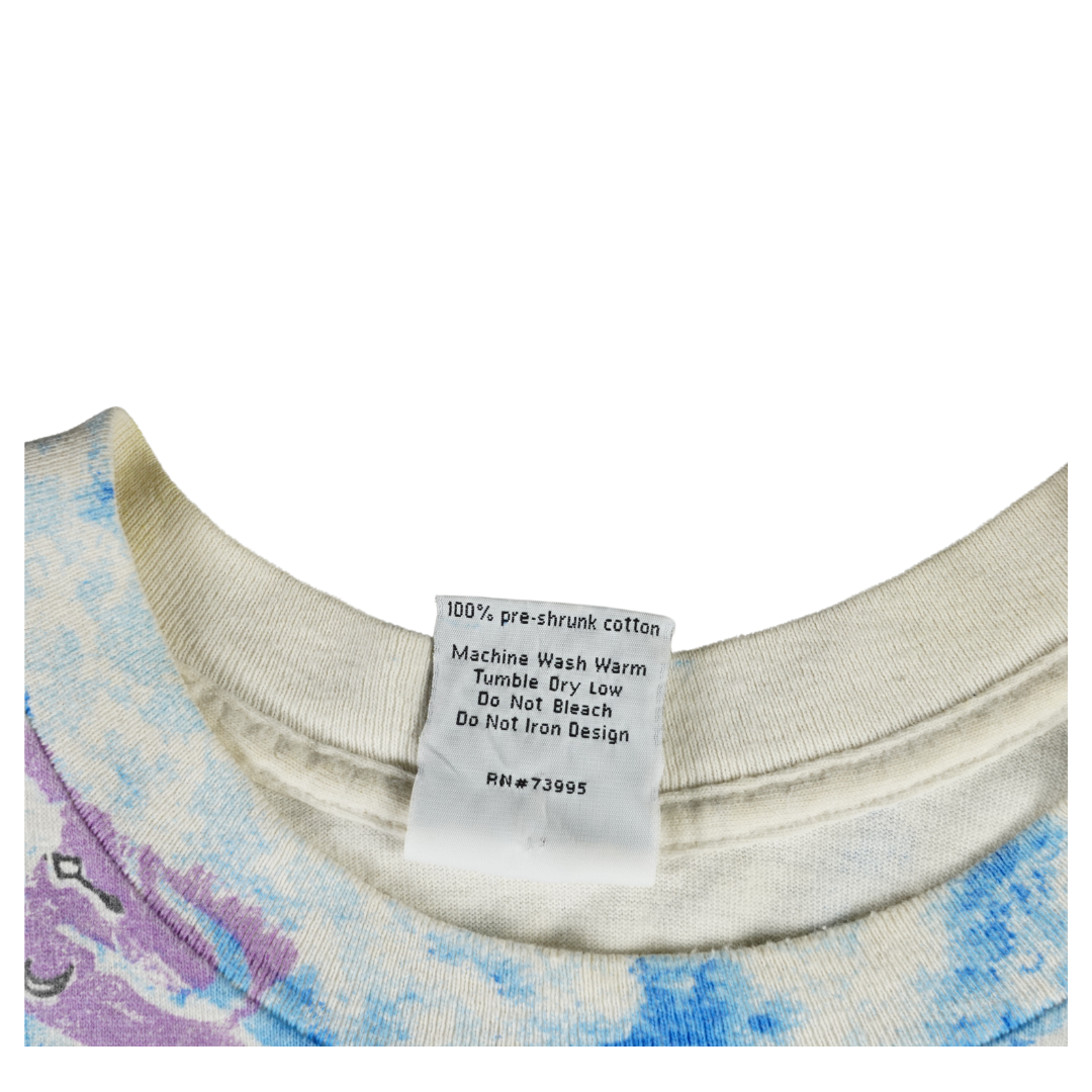 1992 The Cure Wild Oats Abstract Psychedelic Tee