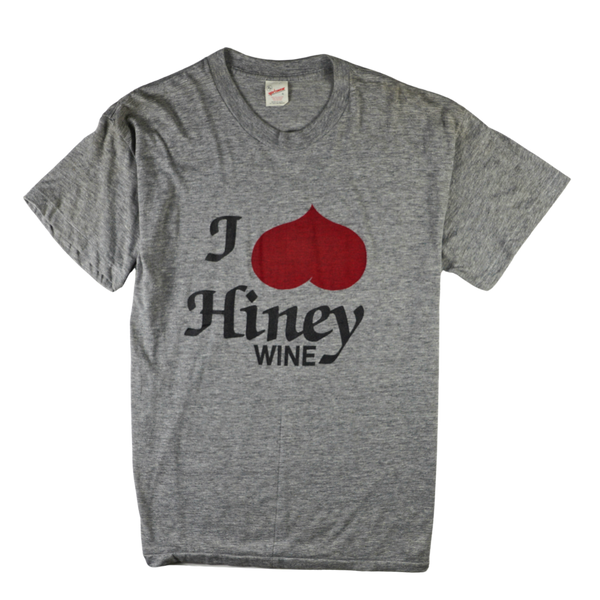1980s RP Sportswear I Heart Hiney Wine Tee