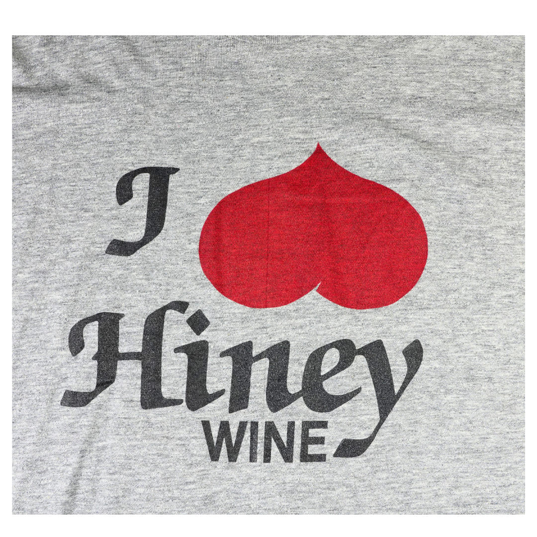 1980s RP Sportswear I Heart Hiney Wine Tee