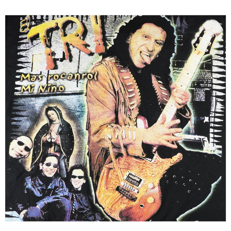 2003 El Tri Mas Rocanrol Mi Niño Tour Tee