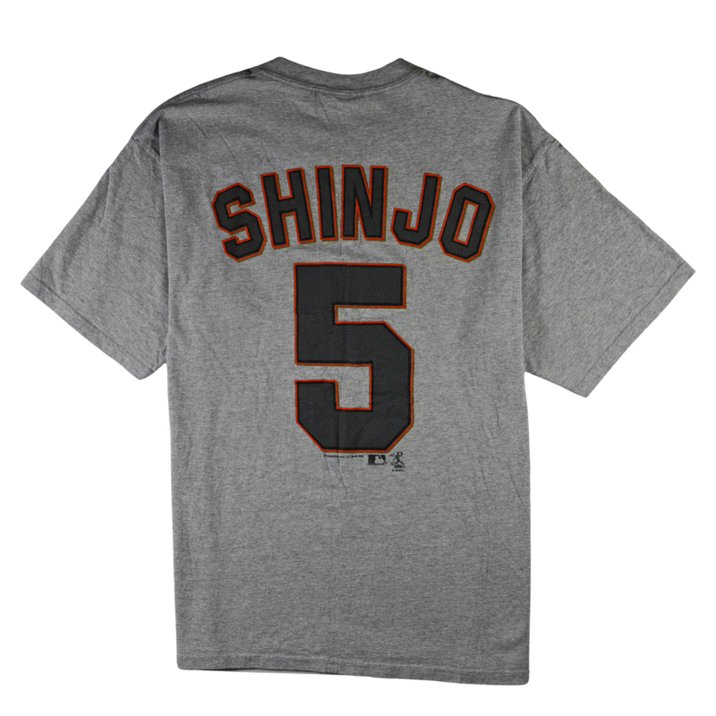 2002 Lee Sport Giants Tsuyoshi Shinjo #5 Tee