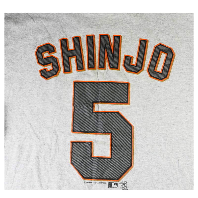 2002 Lee Sport Giants Tsuyoshi Shinjo #5 Tee