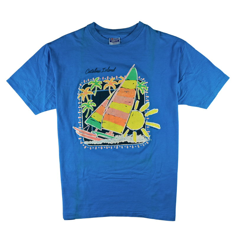 1989 Catalina Island Sailboat Tee