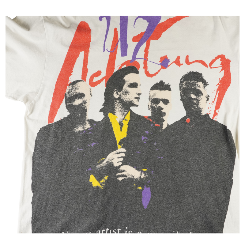1992 U2 Achtung Baby Zoo TV Tour Tee