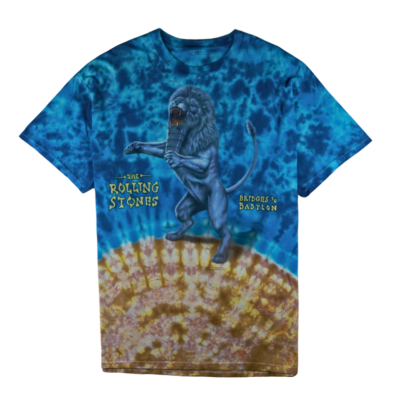 1997 Rolling Stones Bridges to Babylon Tour Tie-Dye Tee
