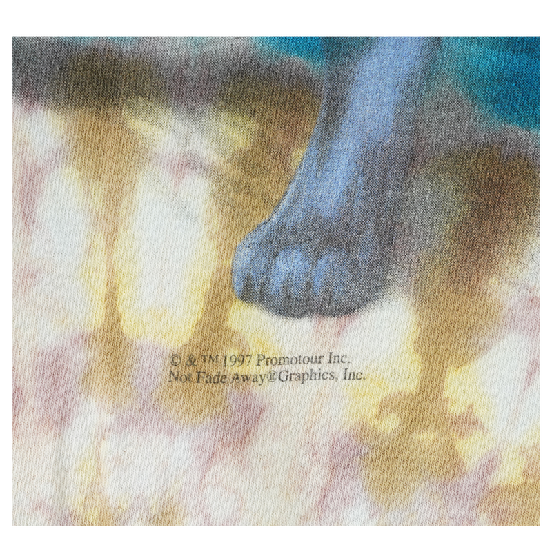 1997 Rolling Stones Bridges to Babylon Tour Tie-Dye Tee