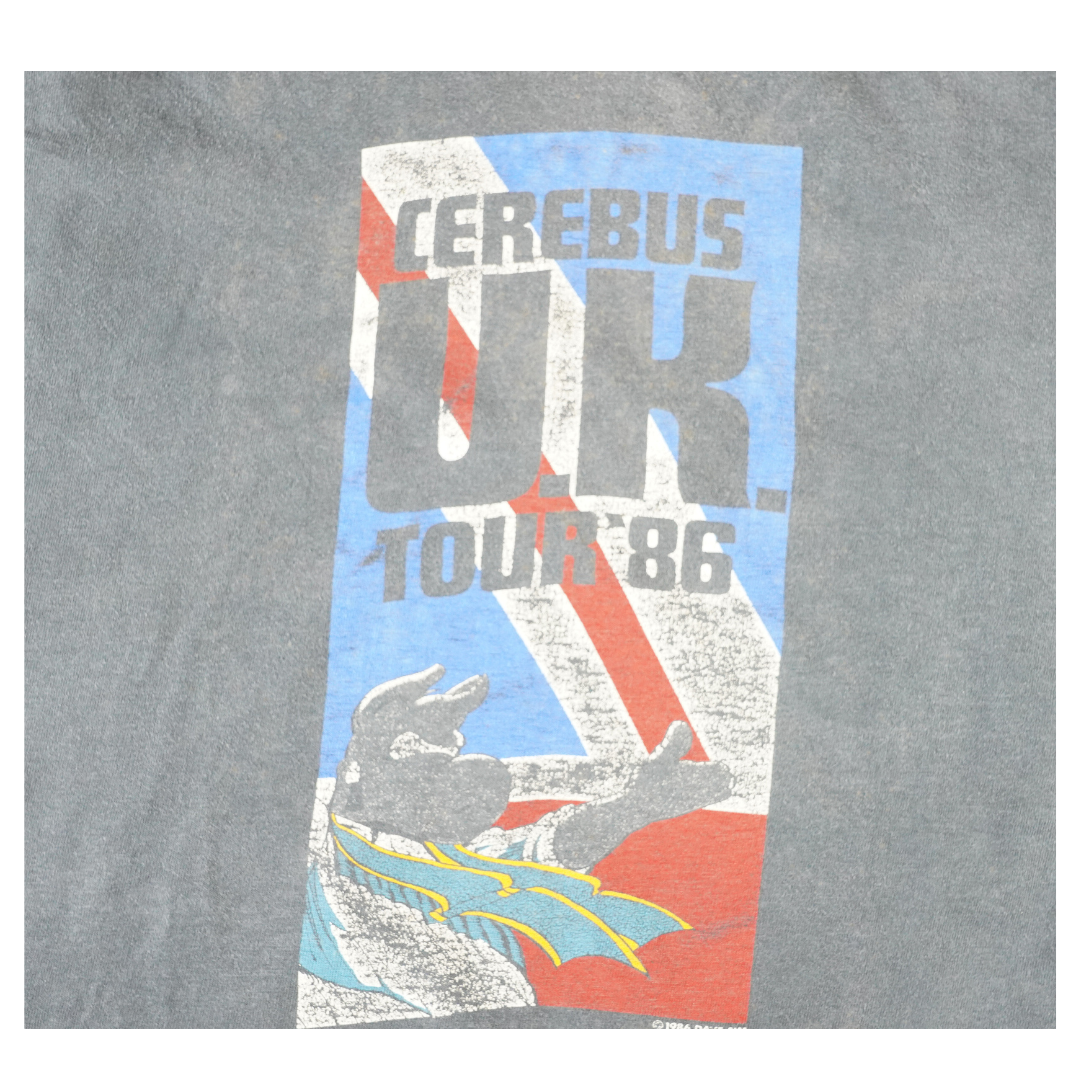 1986 Cerebus U.K. Tour Tee
