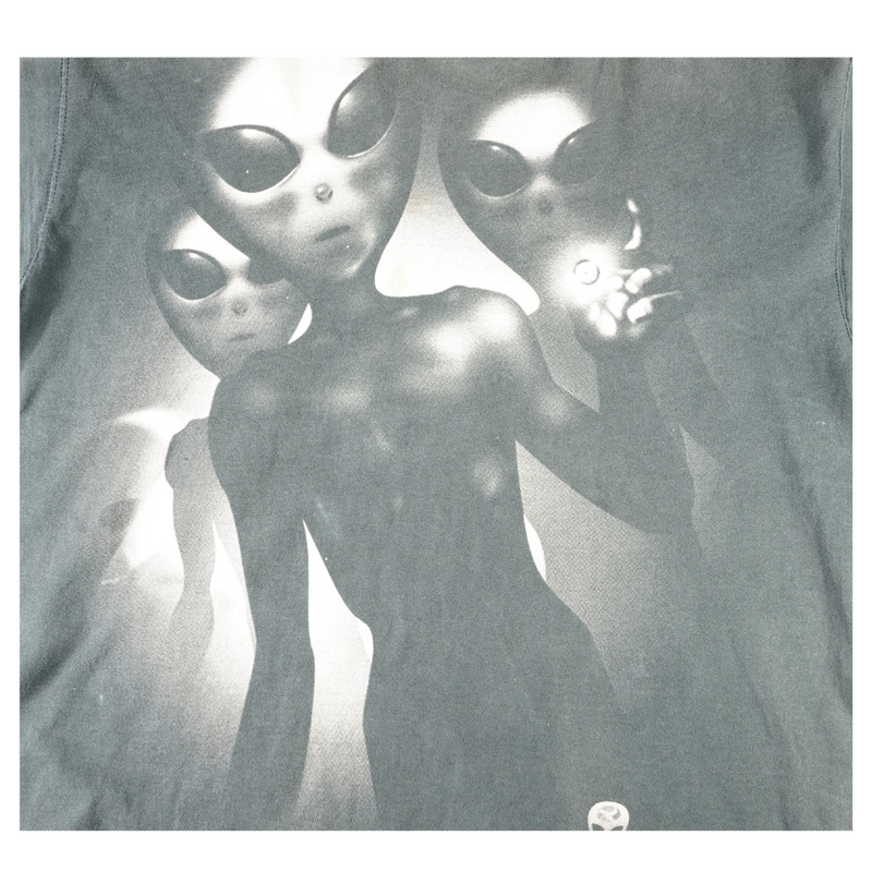 1996 Liquid Blue Alien Abduction UFO Tee