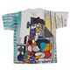 1991 Picasso AOP Woman in Armchair Art Tee