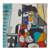 1991 Picasso AOP Woman in Armchair Art Tee