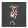 2000s My Chemical Romance Skeleton Dance Flame Tee
