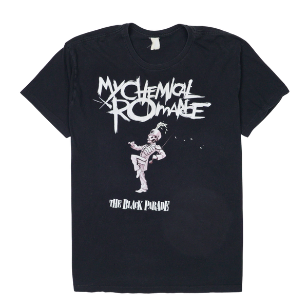 2000s My Chemical Romance The Black Parade Skeleton Tee