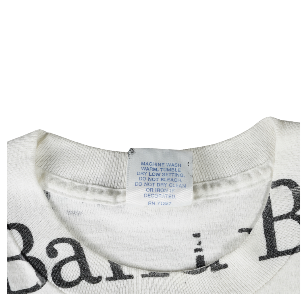 1991 Guns N’ Roses Vintage All-Over Print Newspaper Tee