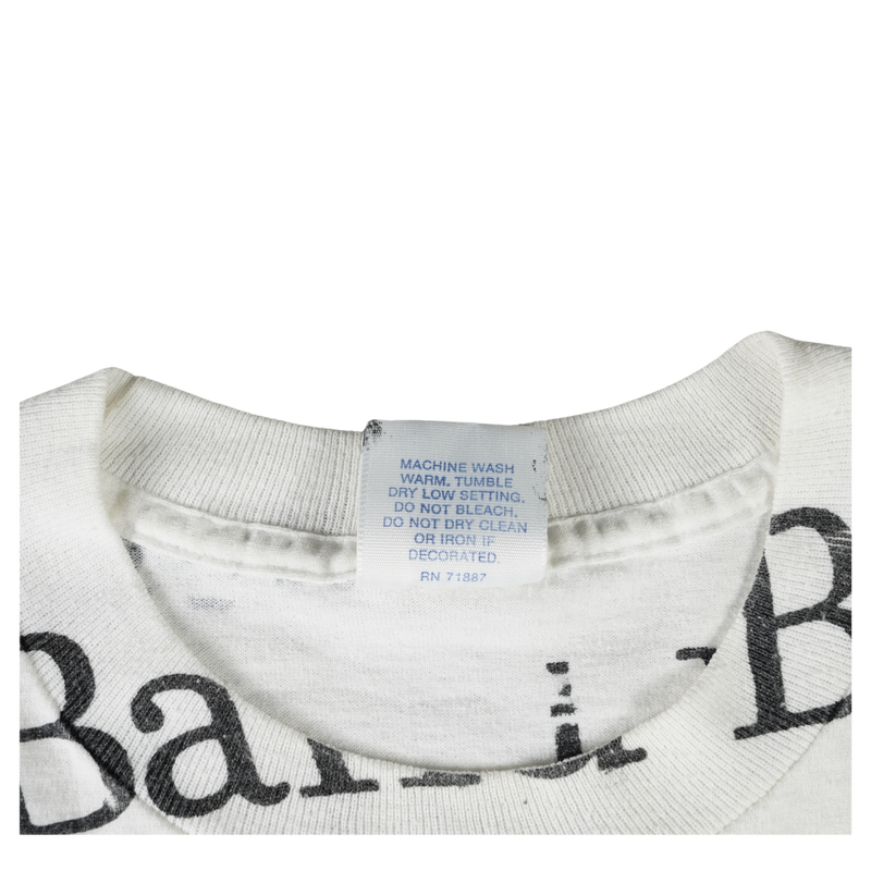 1991 Guns N’ Roses Vintage All-Over Print Newspaper Tee