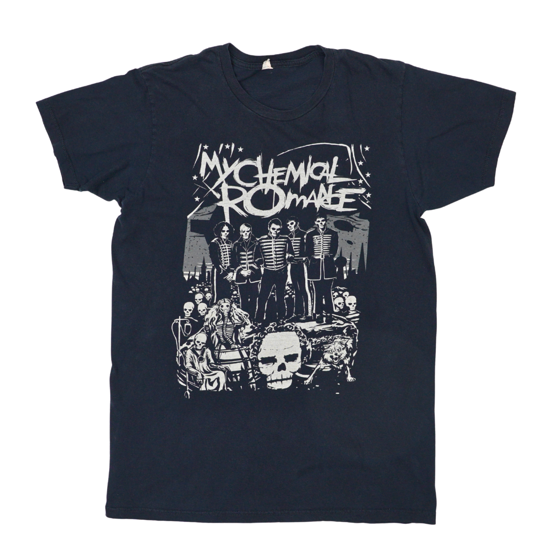 2000s My Chemical Romance Parade Skeletons Tee