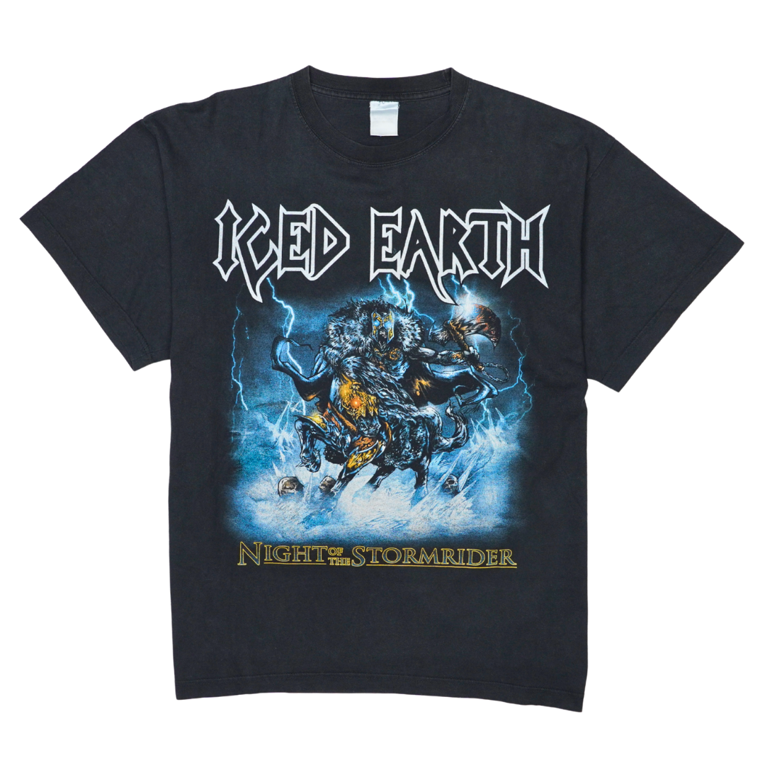 1991 Iced Earth Night of the Stormrider Tour Tee