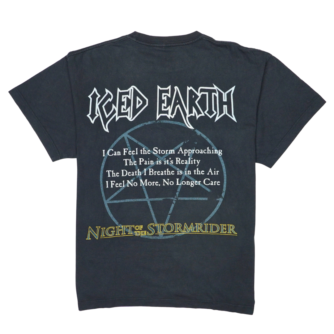 1991 Iced Earth Night of the Stormrider Tour Tee