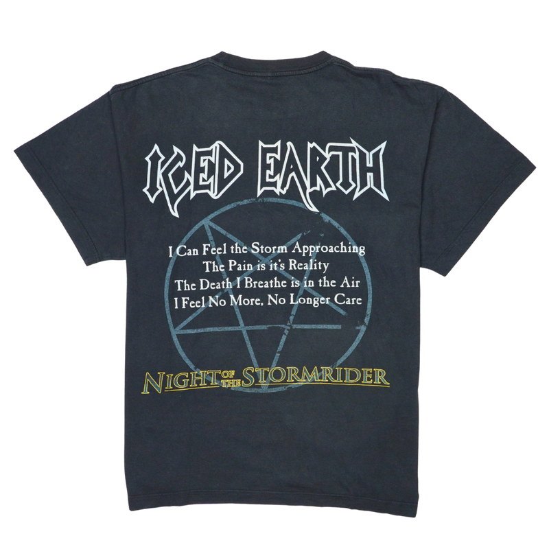 1991 Iced Earth Night of the Stormrider Tour Tee