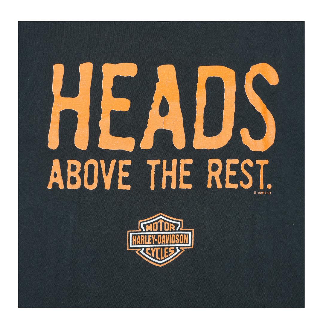 1998 Harley-Davidson Heads Above the Rest Tee