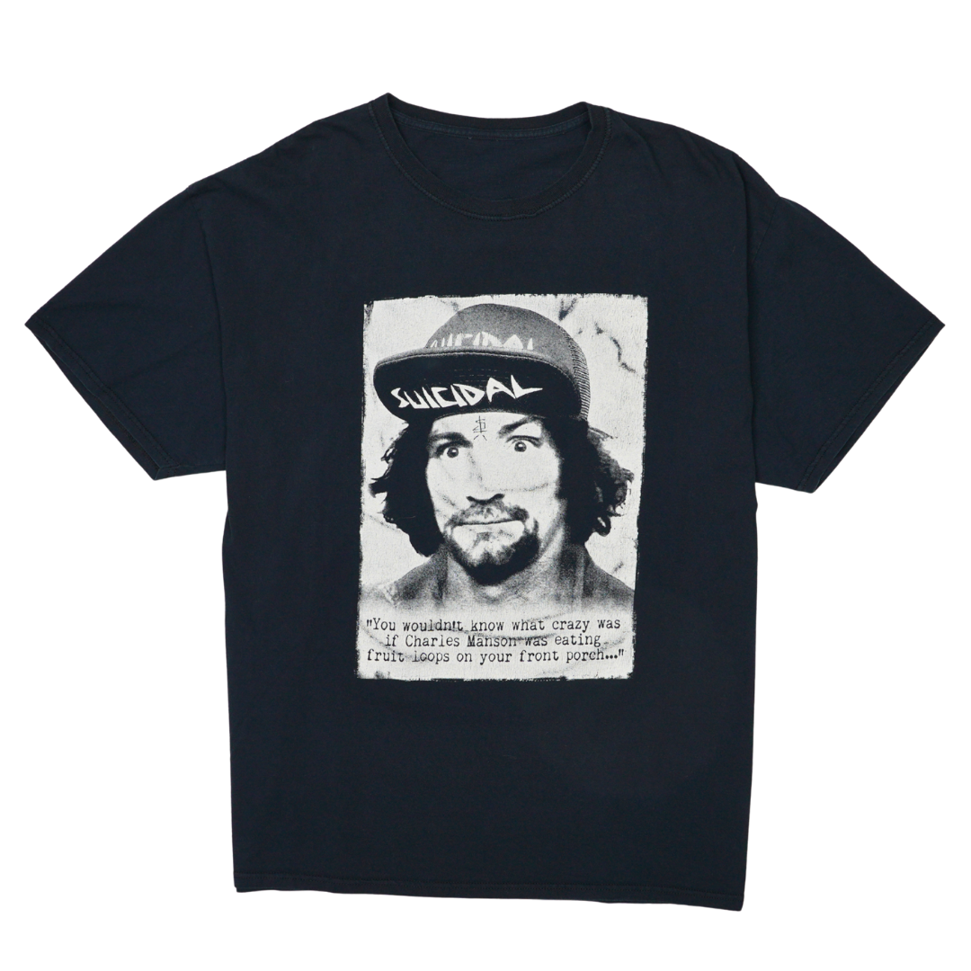 1990s Suicidal Tendencies Charles Manson Parody Tee