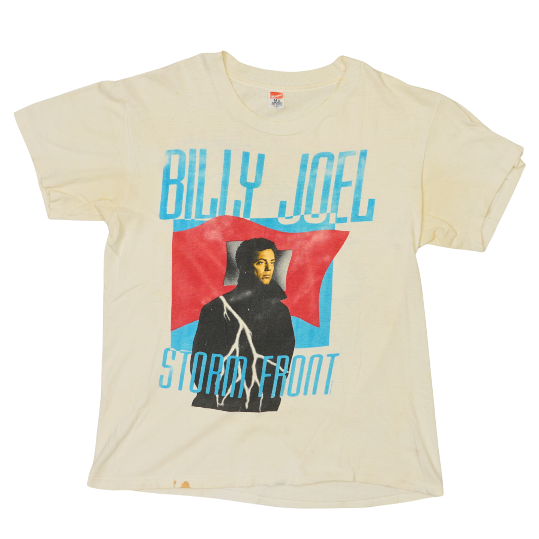 1989 Billy Joel Storm Front Tour Tee