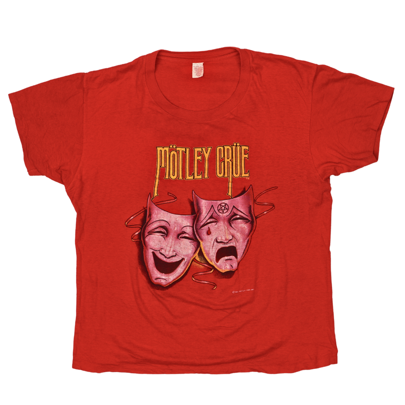 1985 Motley Crue Theatre of Pain World Tour Tee