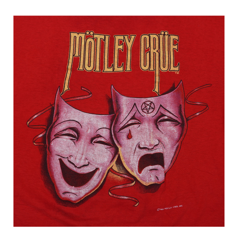 1985 Motley Crue Theatre of Pain World Tour Tee