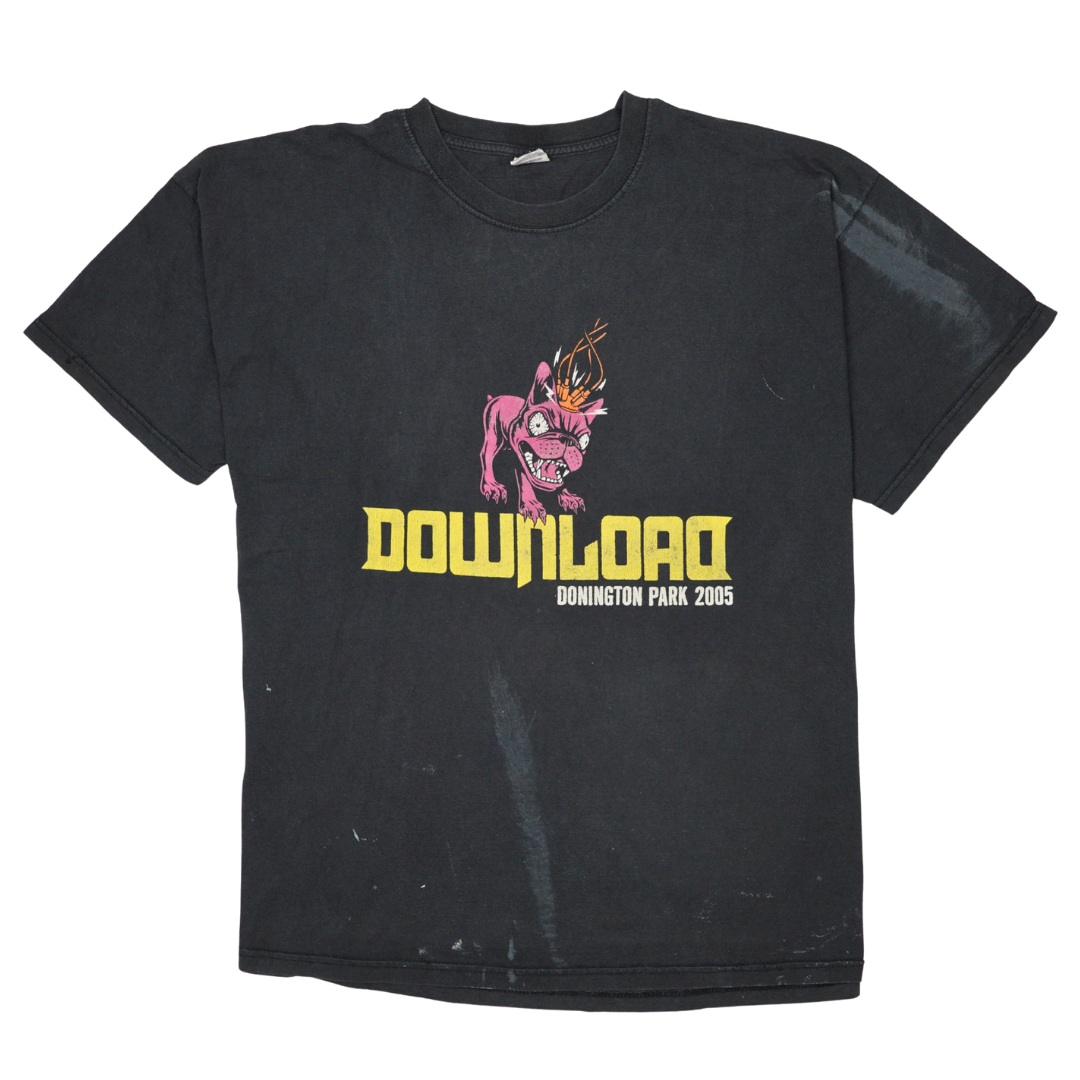 2005 Download Festival Donington Park Bulldog Tee