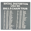 1990 Social Distortion Ball & Chain Tour Tee