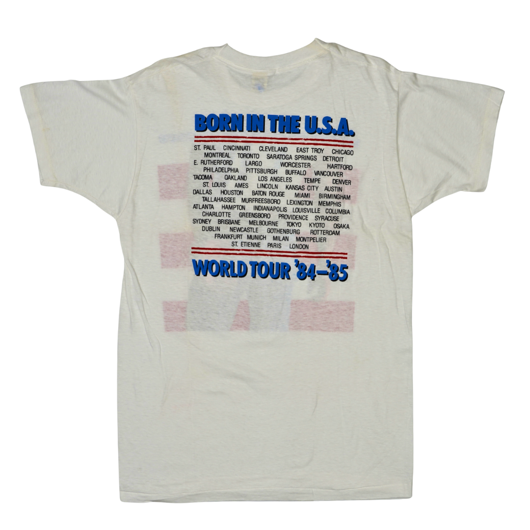 1984 Bruce Springsteen Born in the U.S.A. World Tour Tee