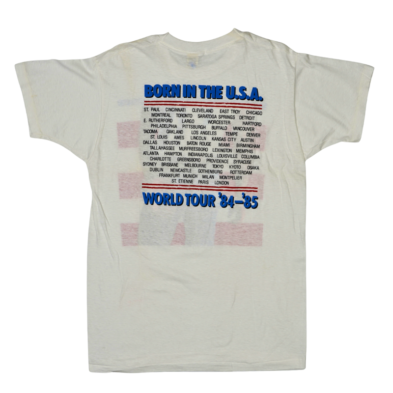 1984 Bruce Springsteen Born in the U.S.A. World Tour Tee