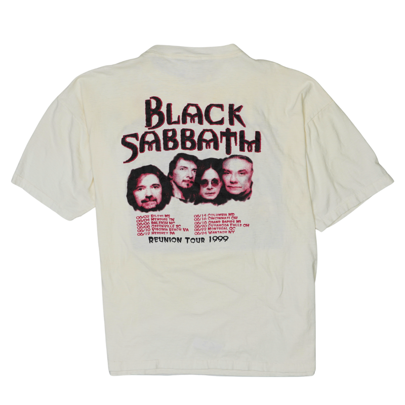 1999 Black Sabbath Reunion Tour Tee