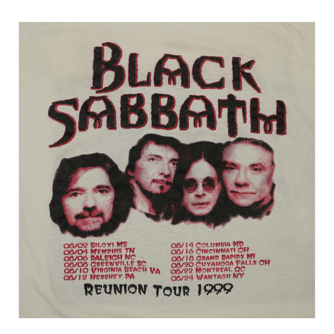 1999 Black Sabbath Reunion Tour Tee