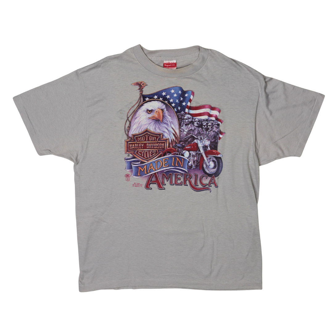 1987 Harley Davidson Made in America Twin Cities Tee