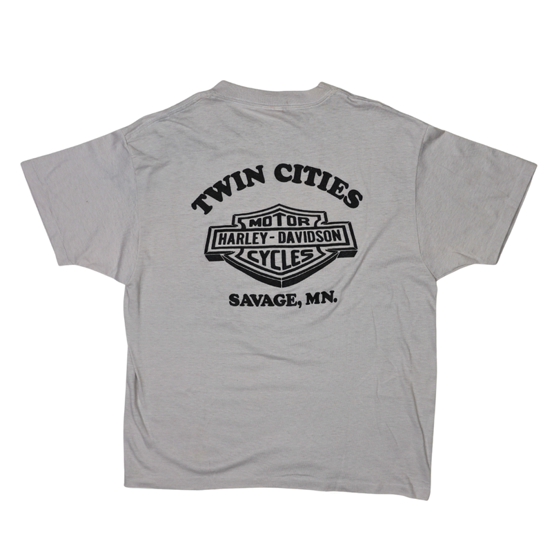 1987 Harley Davidson Made in America Twin Cities Tee