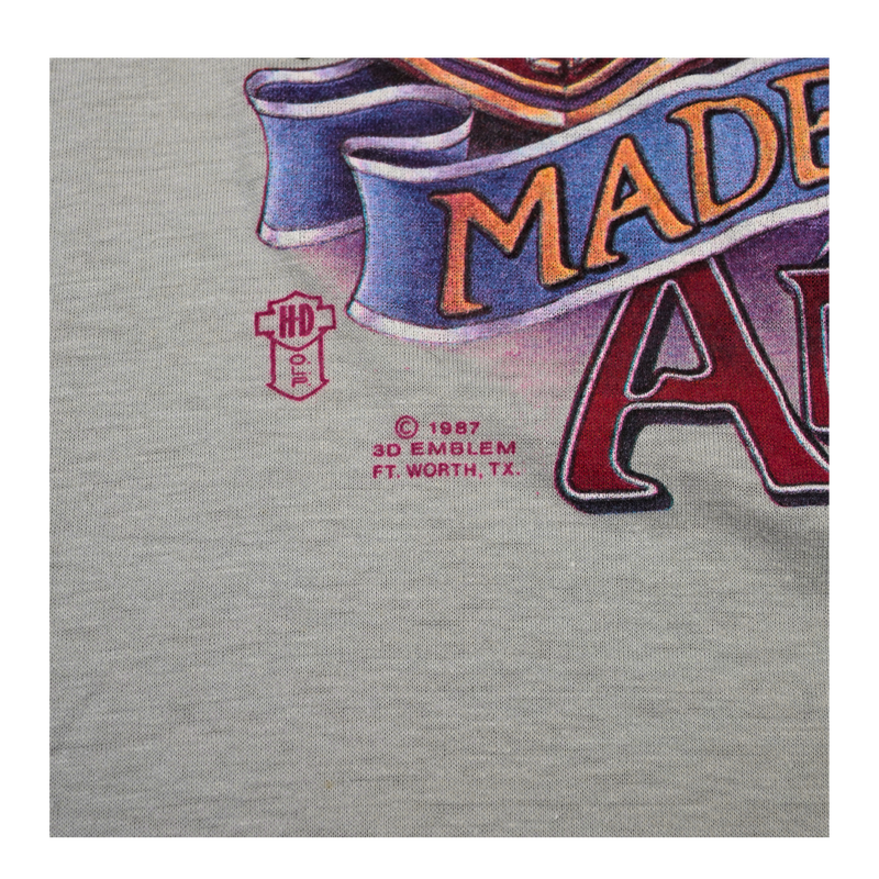 1987 Harley Davidson Made in America Twin Cities Tee