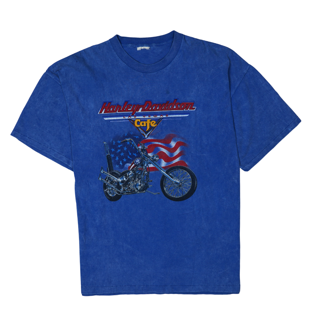 1990s Harley-Davidson Las Vegas Cafe Chopper Tee