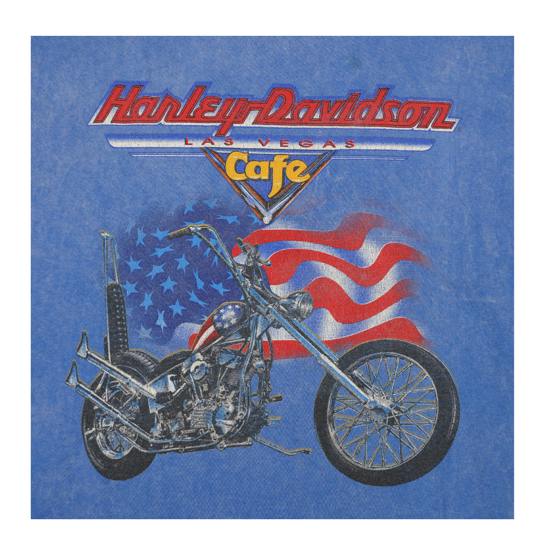 1990s Harley-Davidson Las Vegas Cafe Chopper Tee