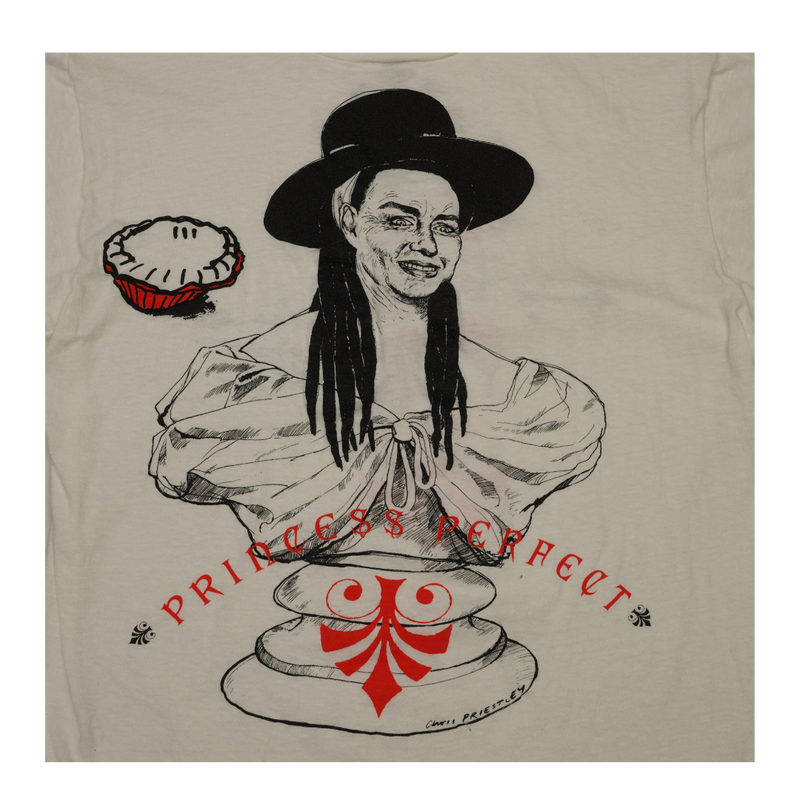 1980s Boy George Princess Perfect Chris Priestley Tee